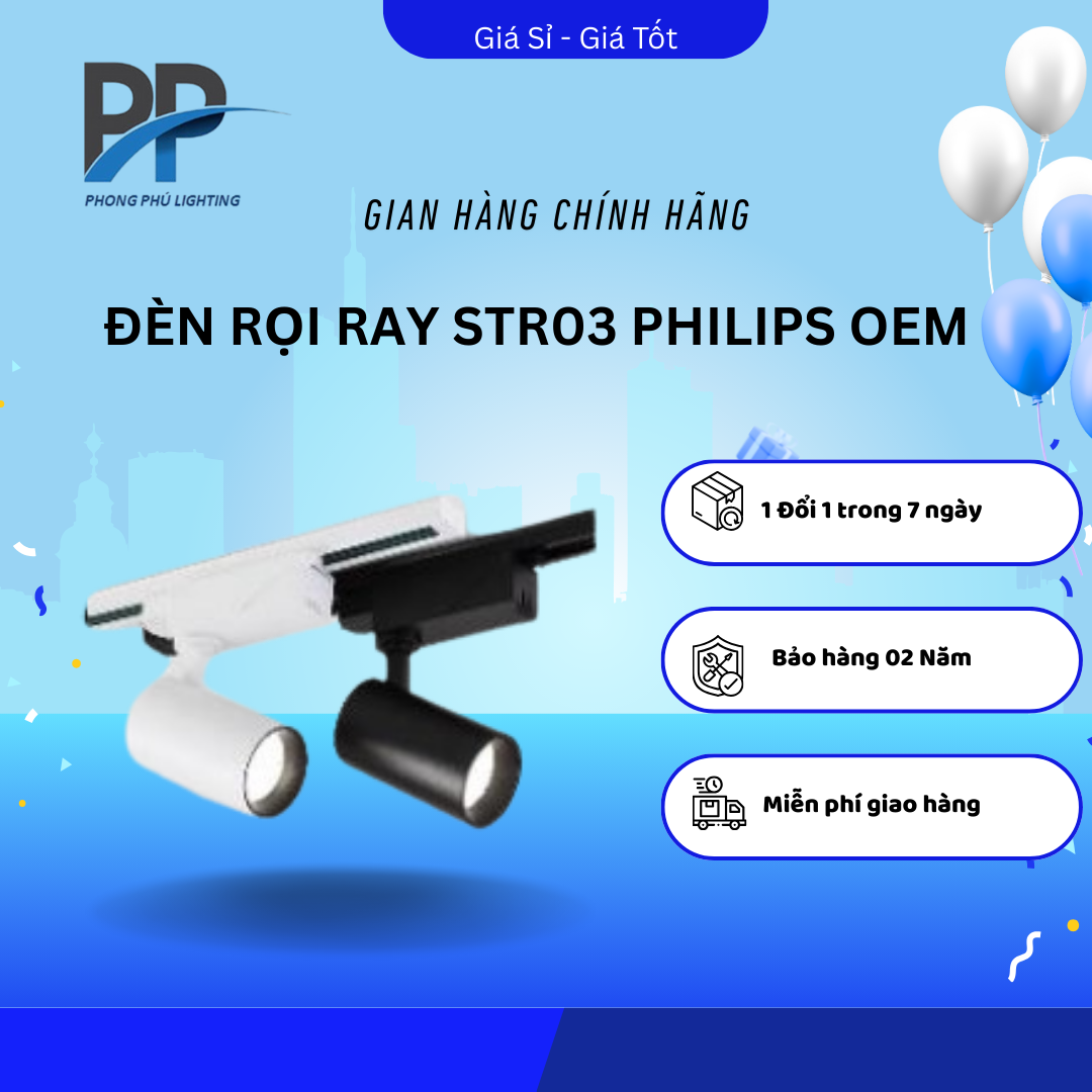 ĐÈN RỌI RAY STR03 PHILIPS OEM