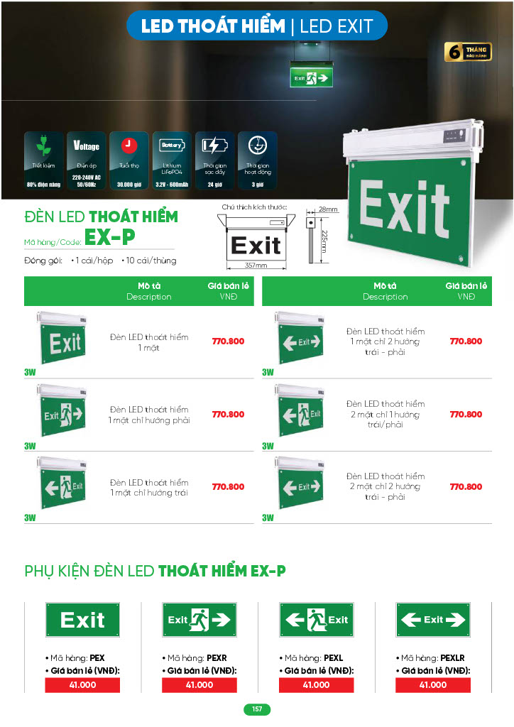 Đèn thoát hiểm MPE