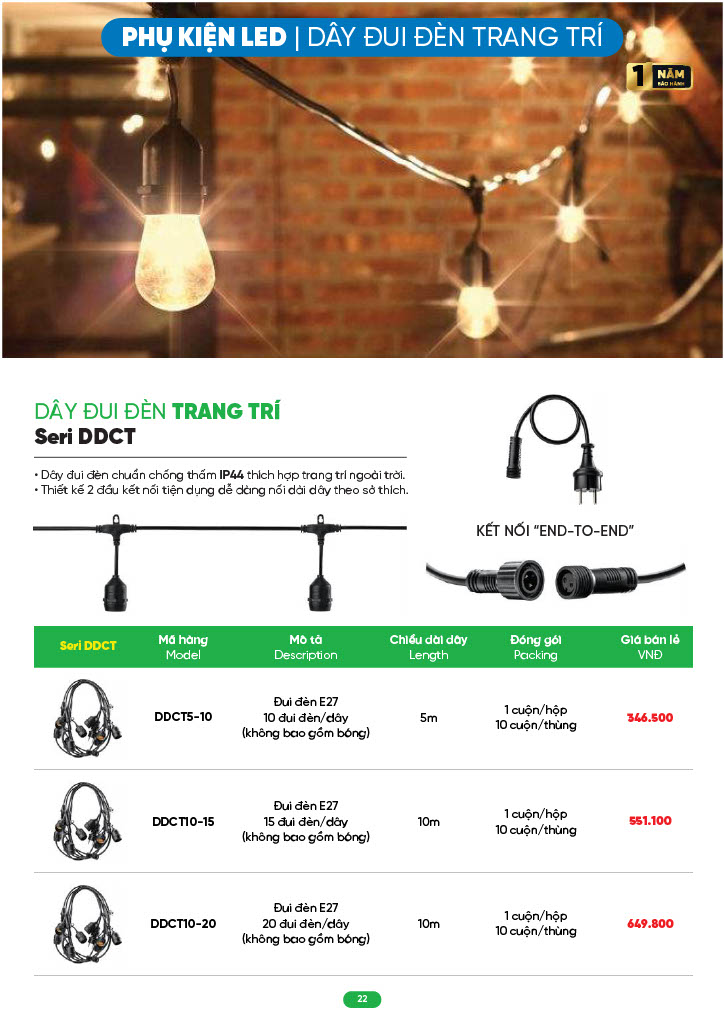 Linh kiện đèn MPE