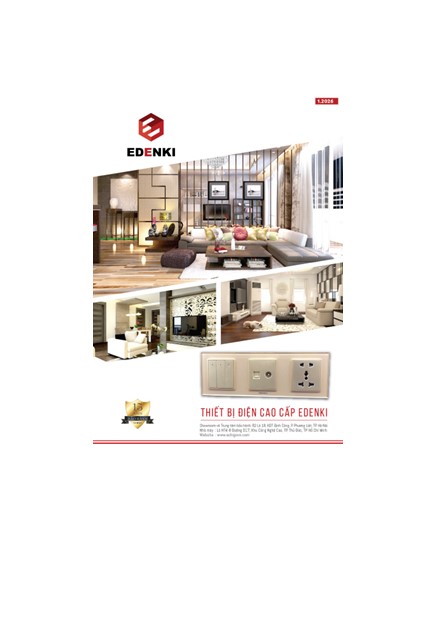 BẢNG GIÁ THIẾT BỊ EDENKI 2026