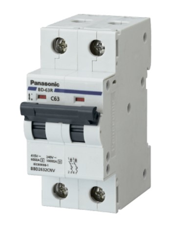 Cầu dao MCB 2P -6kA Panasonic (50A, 63A)