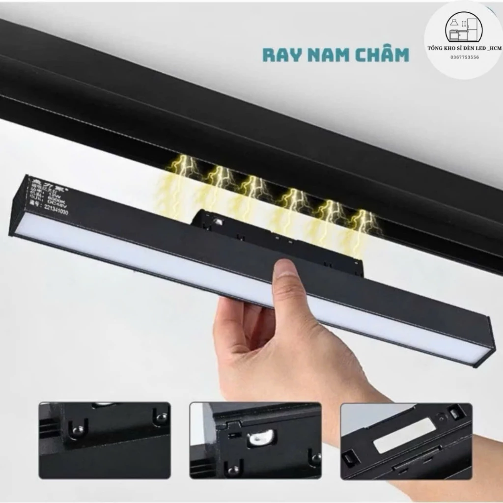 Đèn Tán Quang Ray Nam Chấm 12W